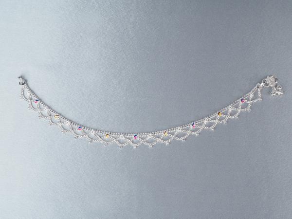 Indian Anklet "Rupaalee"